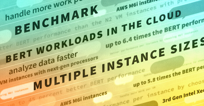 Deep learning performance across multiple CSP instances using 3rd Gen Intel Xeon Scalable processors